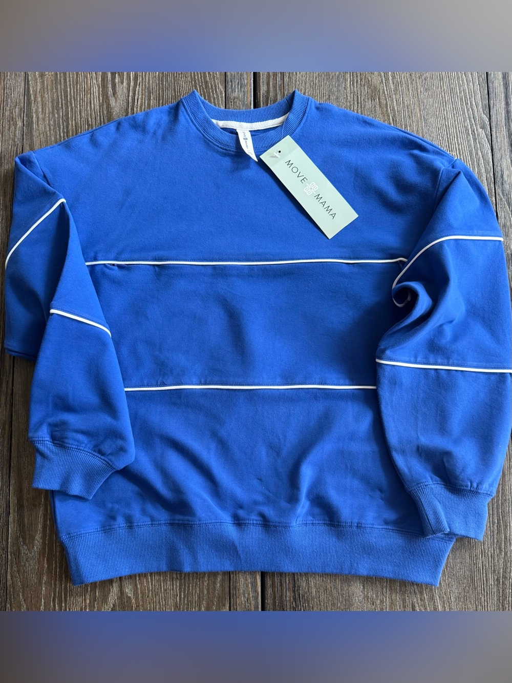 NWT Move Mama Invisible Zip Breastfeeding Sweatshirt | XS